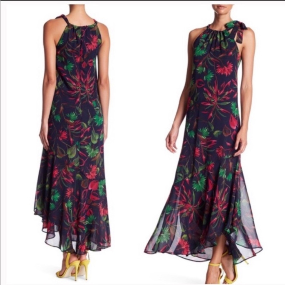 Just...Taylor Tropical Floral Dress